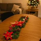 Enfeite De Natal Arranjo De Mesa Para Montar Luxo Decoração Casa