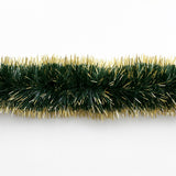 Festão De Natal Decoração Natalina Verde Com Dourado