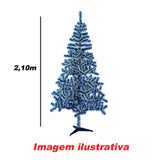 Anúncio Árvore De Natal Nevada Ou Branca Grande 1,50m/1,80m/2,10m/2,40m Até 600 Galhos