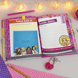 Diário Da Barbie Meu Livro De Segredos Com Caneta Mágica E Cadeado De Coração