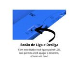 Lousa Mágica Tela LCD Tablet Infantil De Escrever E Desenhar 8.5/12 Polegadas brinquedo infantil Para menina/menino