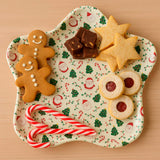 Anúncio Bandeja De Natal Decorativa Retangular/Redonda/Oval Mesa Natalina