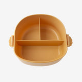 Marmita Com Trava e Divisória e Talher Lanchinhos Divertidos