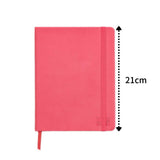 Caderno Pequeno Com Elástico A5 Liso Pautado Yins