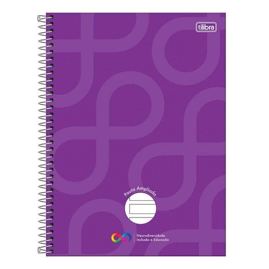 Caderno Universitário Capa dura Neurodiversidade Com Pauta Ampliada 1 Matéria Tilibra