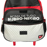 Mini Mochila Infantil de Rodinha Flamengo Escudo Clio