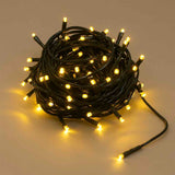 Cordão Luminoso 450 Leds Branco Quente Com 8 Funções