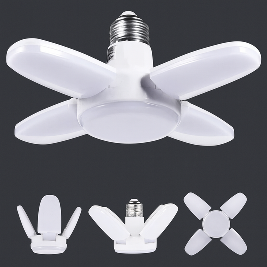 Luminária de Teto Dobrável Lâmpada de Pétalas Led 12w