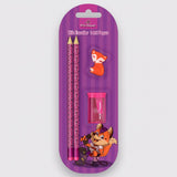 Kit Escolar Infantil Temático Papelaria Com 4 Peças Menina/Menino