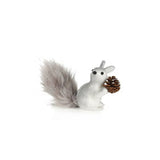 Esquilo Sentado Com Pinha 7Cm