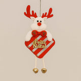 Enfeite de Natal Pendente Meia Decoração Para Árvore