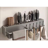 Suporte Para Utensílios Cozinha De Parede Metal