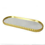 Bandeja Decorativa Espelhada para Jóias Lavabo Decoração Casa Multiuso R$18,99 - R$46,99