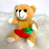 Ursinho Natalino De Pelúcia 15cm