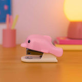 Mini Grampeador Golfinho Com Grampos