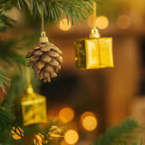 Enfeite De Natal Sortidos Pinha e Presente