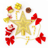 Kit Enfeites De Natal Com Ponteira 21 Peças