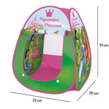 Barraca Infantil Menina Tenda Cabana Dobrável Princesas