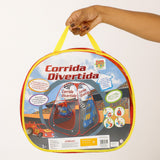 Barraca Infantil Menino Tenda Cabana Dobrável Carros