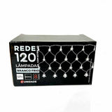 Rede 120L Led Com Estrela Branca 8 Funções 127v