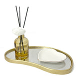 Bandeja Decorativa Espelhada para Jóias Lavabo Decoração Casa Multiuso R$18,99 - R$46,99