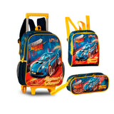 Anuncio Kit Mochila Escolar Infantil De Rodinha + Lancheira Térmica + Estojo