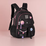 Mochila Escolar Rebecca Bonbon Love Black Clio