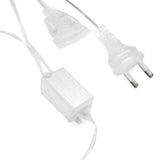 Cascata De Natal Bastão Meteoro 8 Tubos Pisca Pisca 136 Leds Iluminação Bivolt