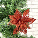 Anúncio Enfeite De Natal Galho Artificial Com Glitter Para Decorações E Ornamentos