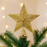 Anúncio Ponteira De Natal Estrela Enfeite Decoração de Árvore