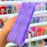 Estojo Escolar Picky Holic Charm Em Silcone Com 4 Pins Tris