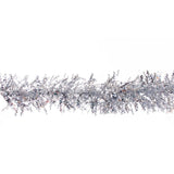 Festão De Natal Crespo Metalizado 2m x 9cm Para Decoração De Árvore