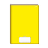 Caderno Universitário Brochura 48 Folhas Stiff Amarelo Jandaia