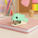 Mini Grampeador Golfinho Com Grampos