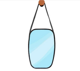 Espelho Retangular 64 Cm