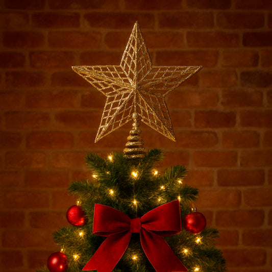 Ponteira De Estrela Vazada 20cm