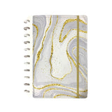 Caderno Disco Mármore Grande