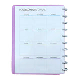 Caderno De Disco Médio Holográfico Coração