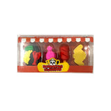 Kit Borrachas Divertidas Com 4 Peças