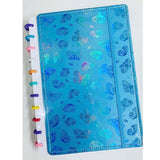 Caderno De Disco Holográfico Grande Borboletas