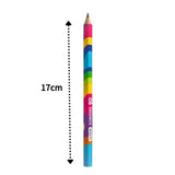 Lápis de Cor Jumbo Multicolor Sertic