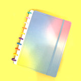 Caderno De Disco Glitter Tie Dye