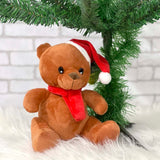 Ursinho De Pelúcia Natalino 20cm
