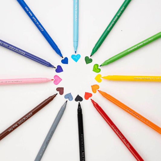 Hidrocor Neo Pen Gigante Com 12 Cores Compactor