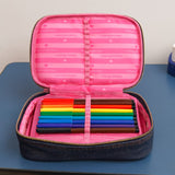 Estojo Box Rebecca Bonbon Jeans Denim Vintage Original Coleção 2026 Clio