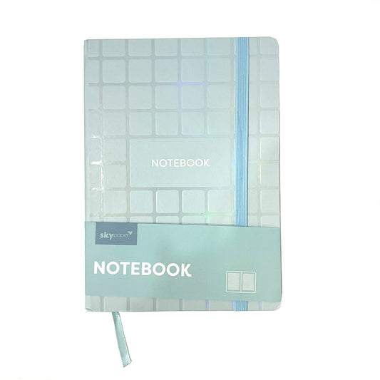 Caderno Com Elástico Pequeno Basic Pastel SkyPaper