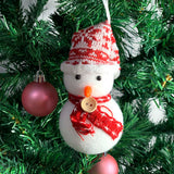 Enfeite Boneco De Neve Cachecol