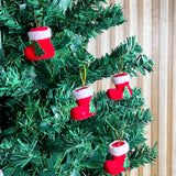 Enfeite Pendente Bota De Natal Com 6