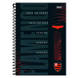 Caderno Universitário Capa Dura Flamengo 1 Matéria Foroni