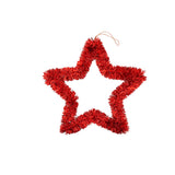 Estrela De Natal Decorada Festão 30Cm